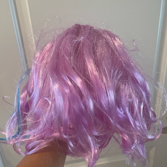 Disney Hannah Montana Lola purple wig - Picture 5 of 6